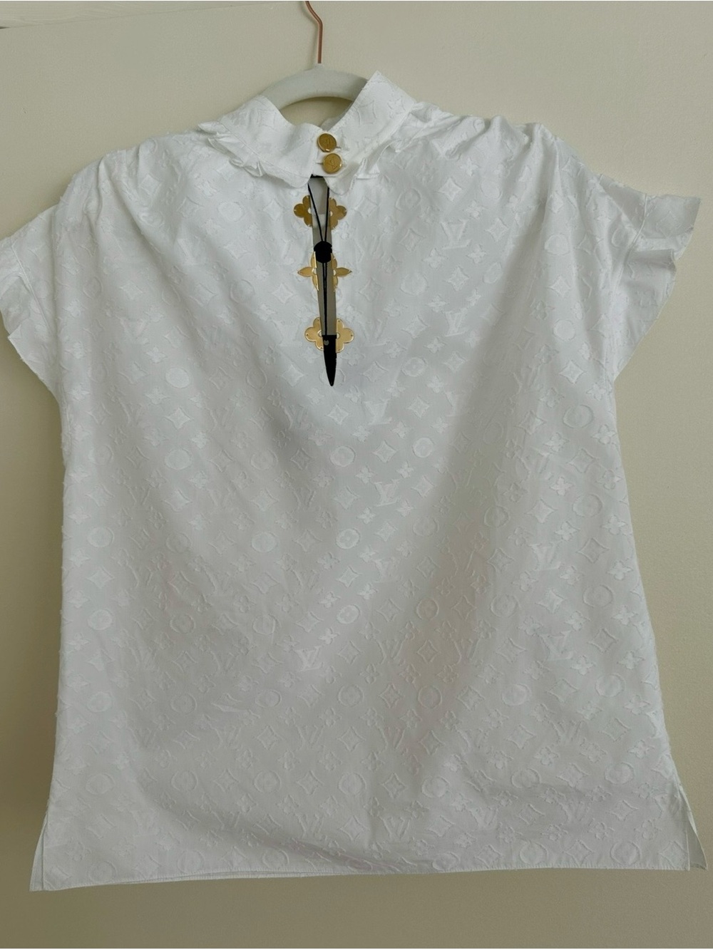 Louis Vuitton Frill Blouse
